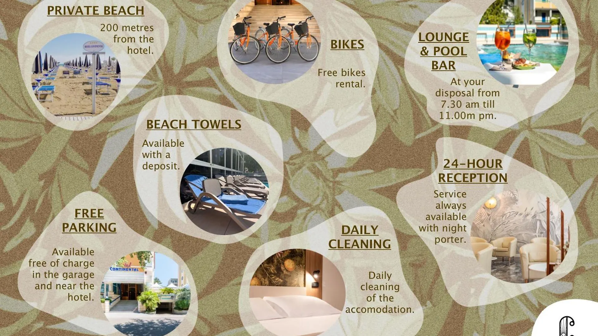 ****  Continental B&B City Hotel Bibione Italien